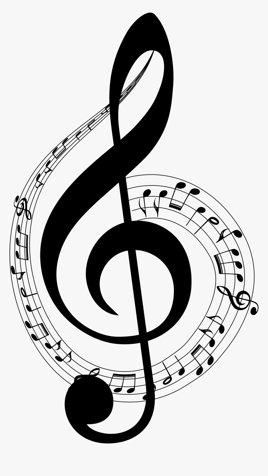 Musical Typography Big Image - Musical Notes With No Background, HD Png Download, Free Download