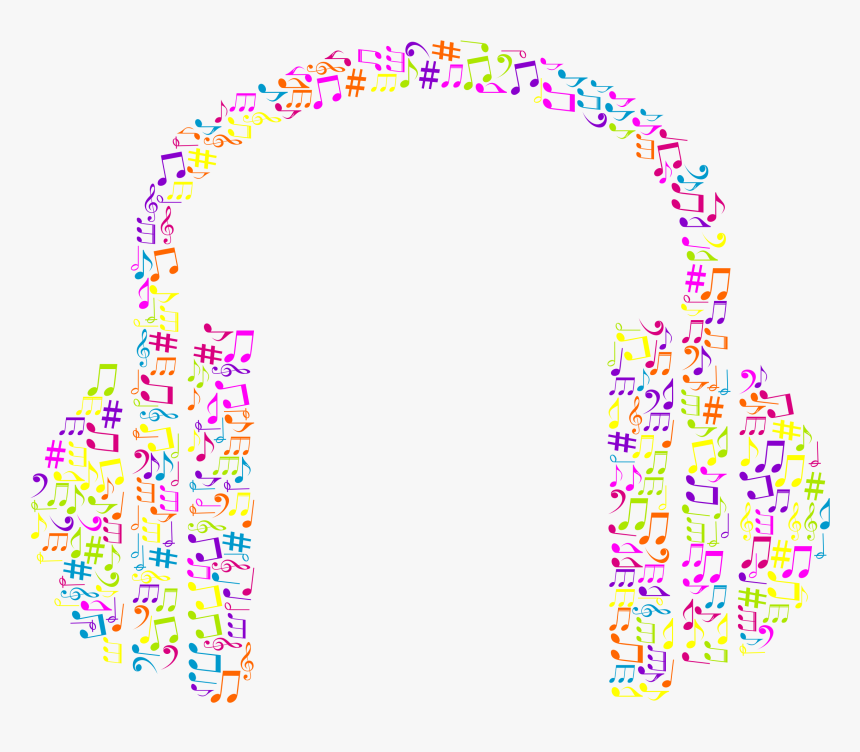 Musical Notes Headphone No Background Icons Png - Transparent Background Musical Notes, Png Download, Free Download