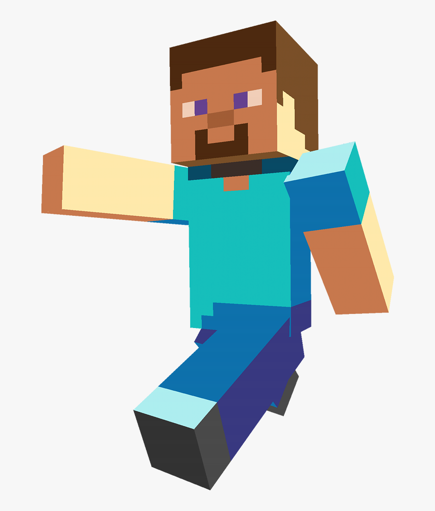 Minecraft Steve Png, Transparent Png - kindpng