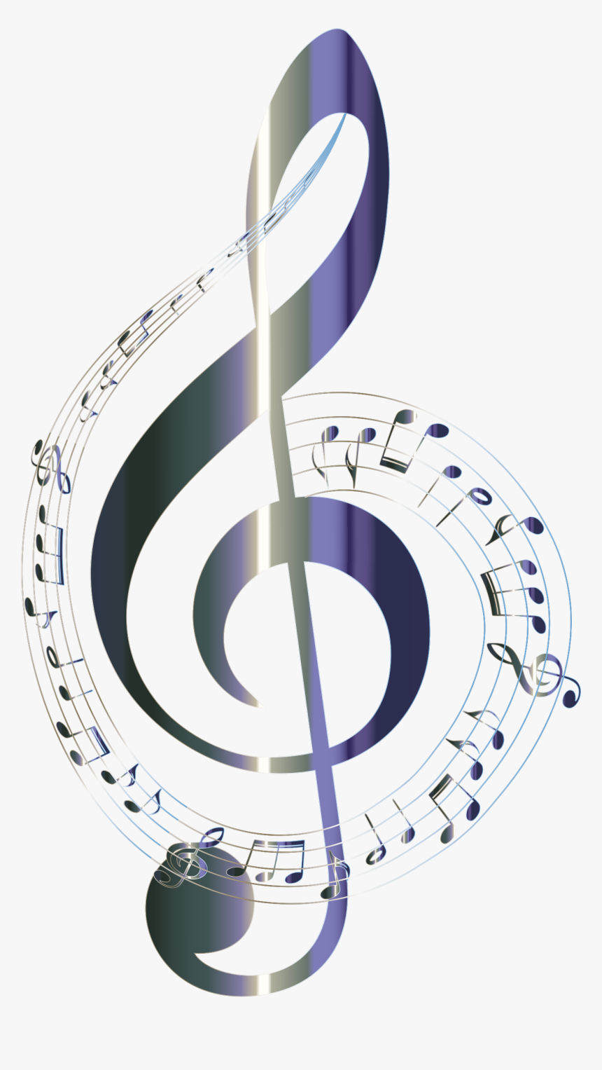 Musical Notes Clipart Clear Background - Transparent Background Music Note, HD Png Download, Free Download