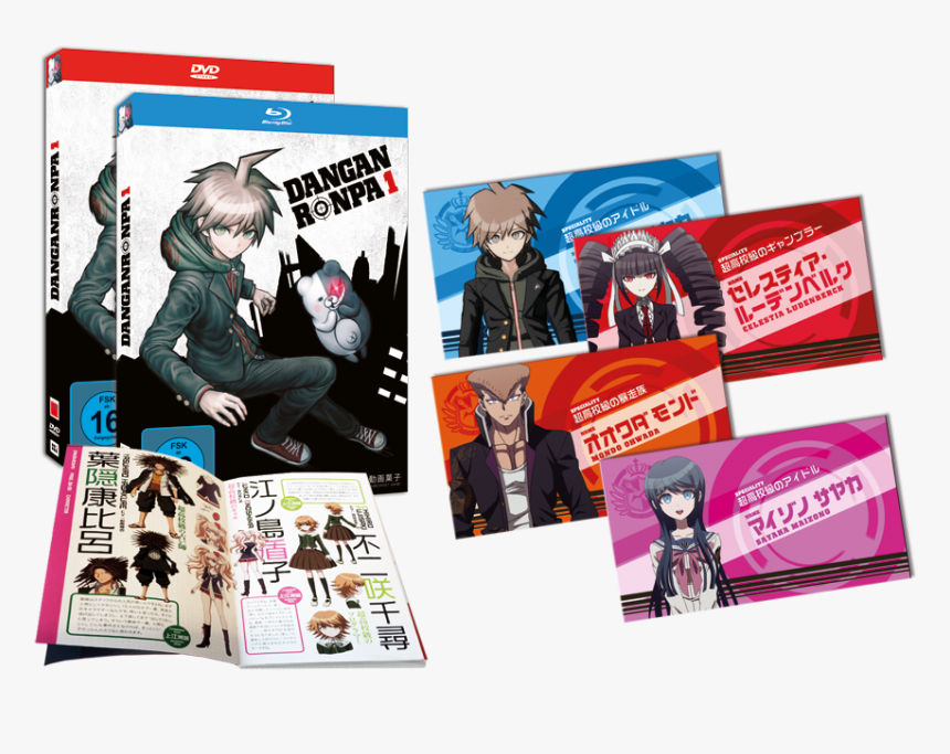 Danganronpa The Animation German Bluray Volume - Danganronpa: The Animation, HD Png Download, Free Download