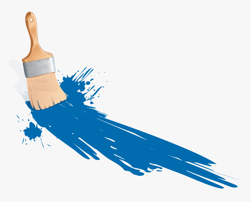 Transparent Paintbrush Png Transparent - Paint Gif Transparent Background, Png Download, Free Download