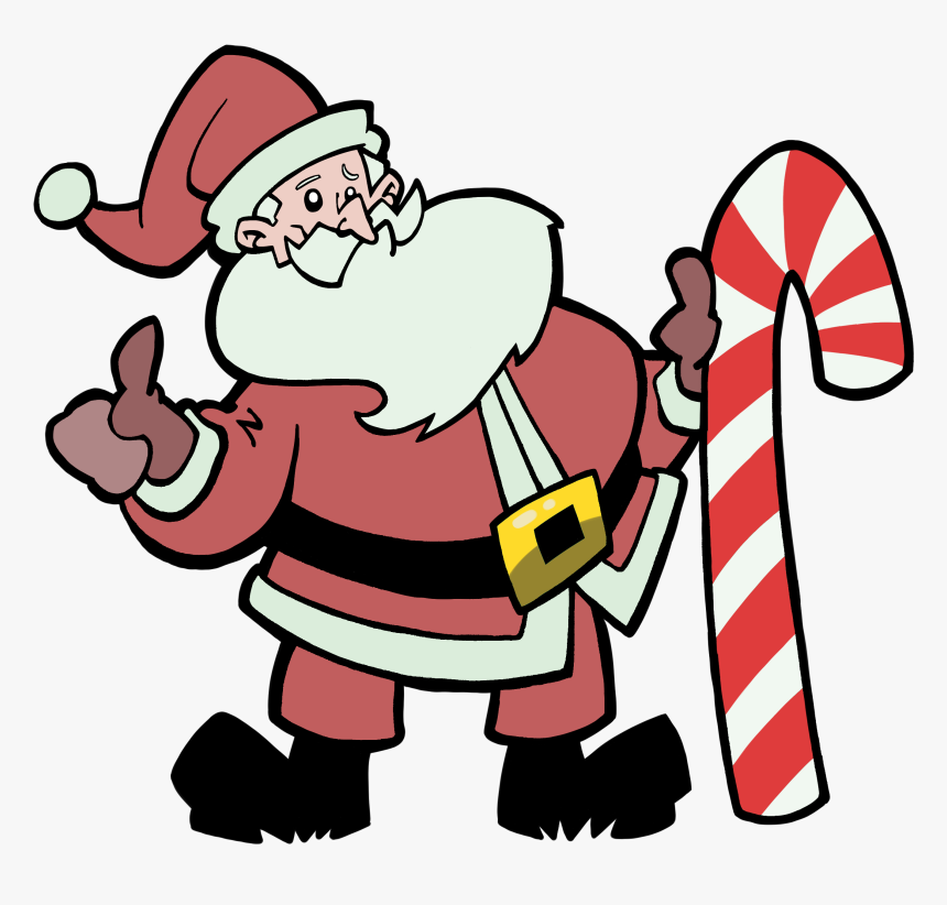 Santa - Cartoon - Cartoon, HD Png Download, Free Download