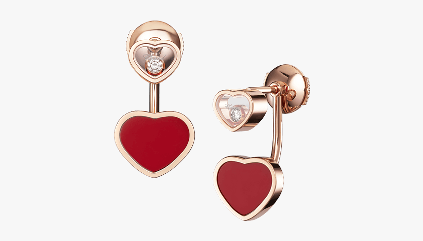 Happy Hearts 83a082-5801 - Chopard Happy Hearts Earrings, HD Png Download, Free Download