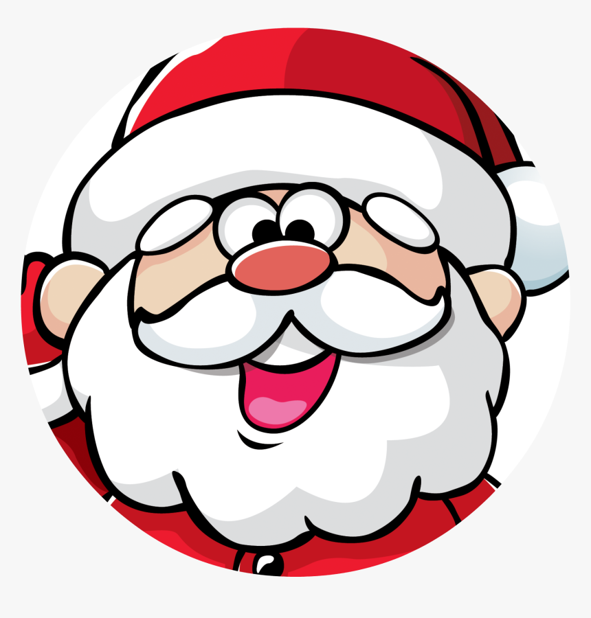 Santa Claus Face Png - Santa Face Transparent Background, Png Download, Free Download