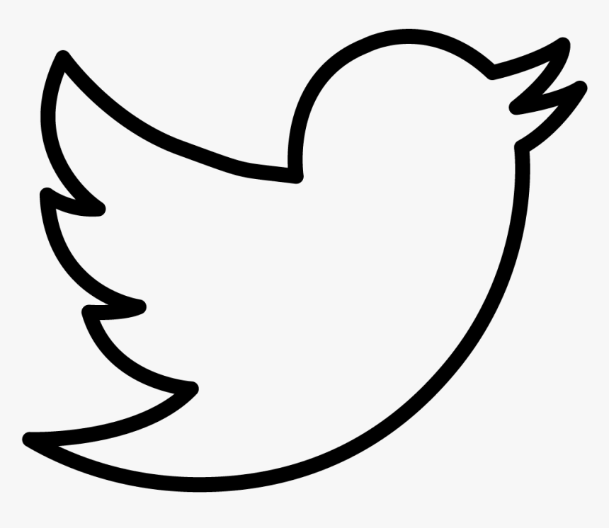 Computer Icons Transprent - Twitter Logo Outline Png, Transparent Png -  kindpng