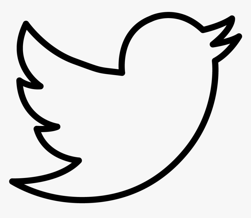 Computer Icons Transprent Twitter Logo Outline Png Transparent Png Kindpng