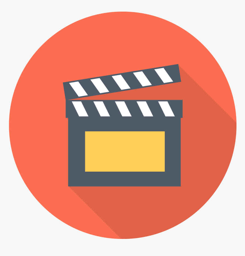 Transparent Movie Marquee Png - Movie Icon Png Flat, Png Download, Free Download