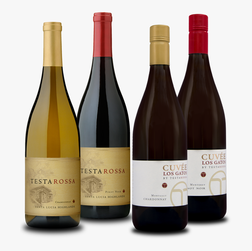 Bottles Of Testarossa Wines - Glass Bottle, HD Png Download, Free Download