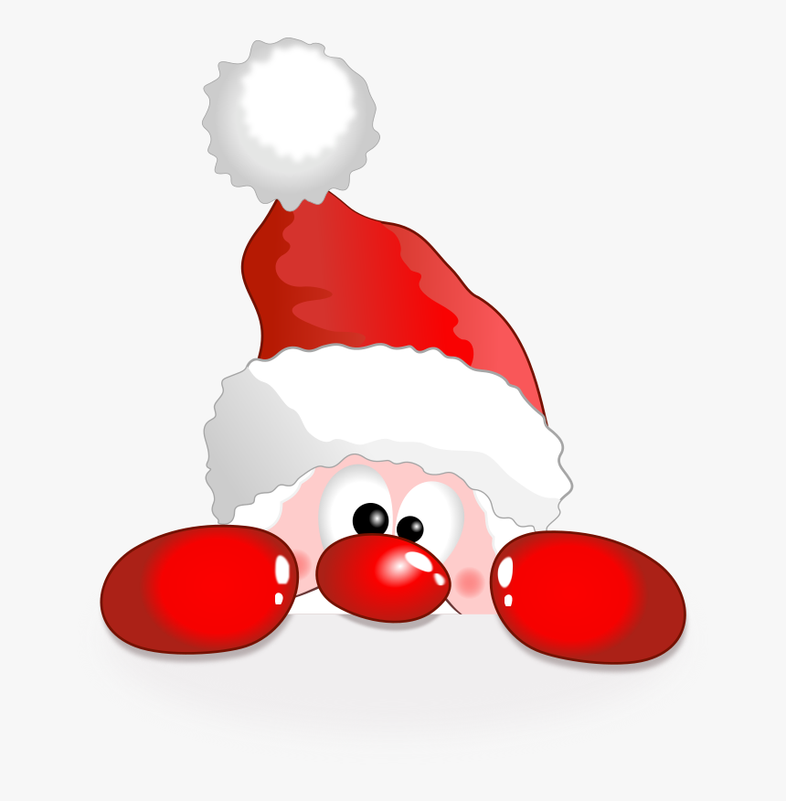 Transparent Santa Clip Art - Funny Christmas Png Clipart, Png Download, Free Download