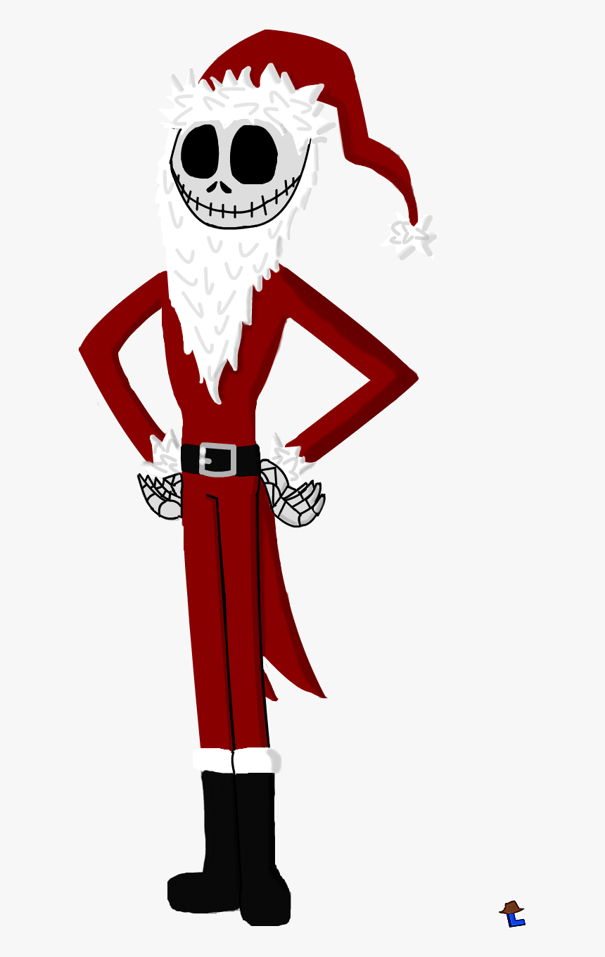 Jack Skellington Santa ~ The Nightmare Before Xmas - Nightmare Before Christmas Characters Clipart, HD Png Download, Free Download