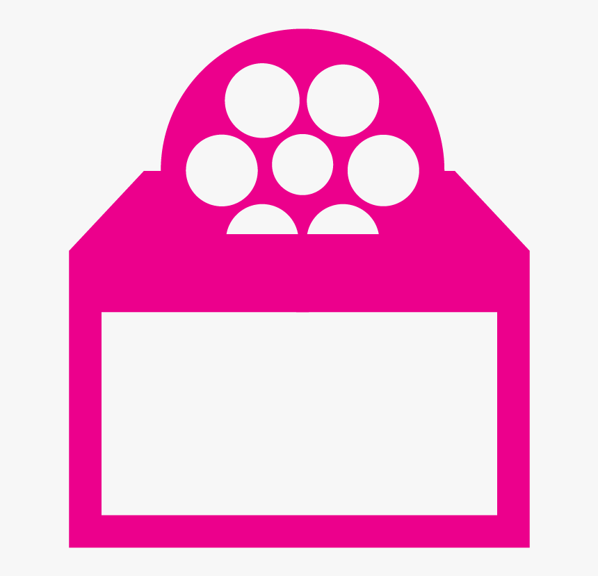 Pink Movie Icon Png, Transparent Png, Free Download