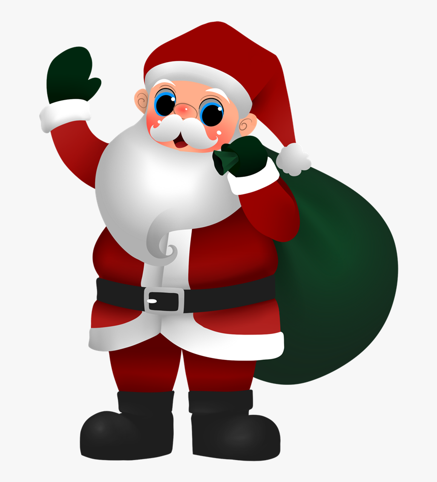 Santa Clipart Public Domain - Santa Claus, HD Png Download, Free Download