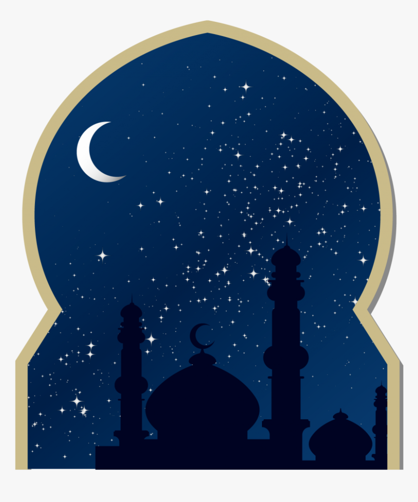 Eid Moon Png Vector Downloads - Eid Mubarak Moon Png, Transparent Png, Free Download