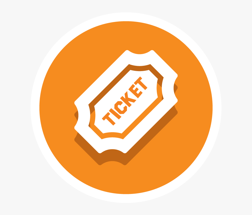 Brassneck Box Office Icon - Ticket Icon Orange, HD Png Download, Free Download