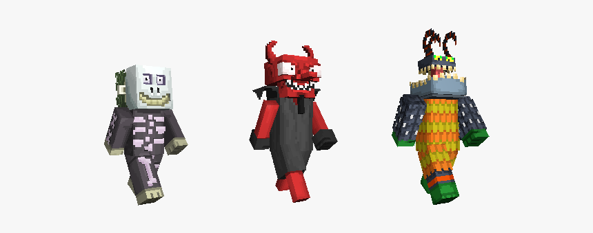 Minecraft Nightmare Before Christmas Skin Pack, HD Png Download, Free Download