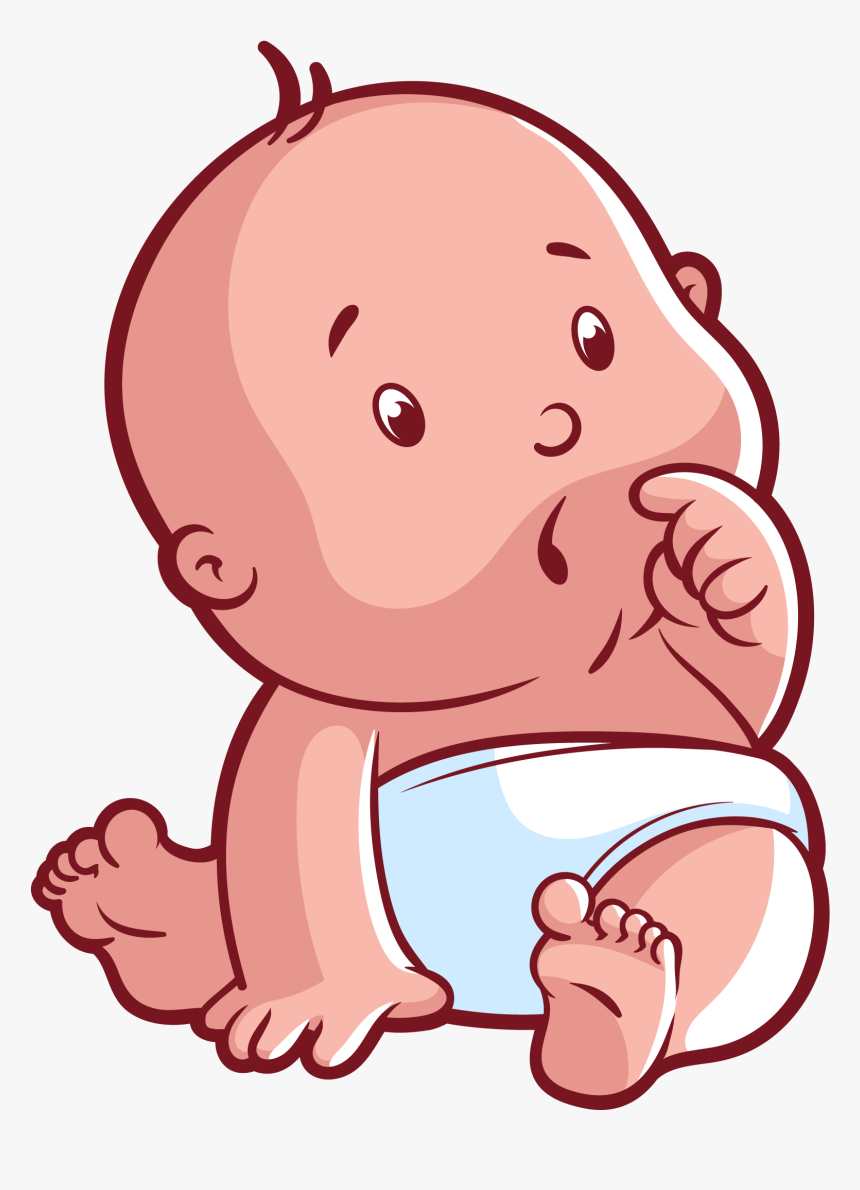 Transparent Diaper Clipart - Baby Crawling Clipart Png, Png Download, Free Download