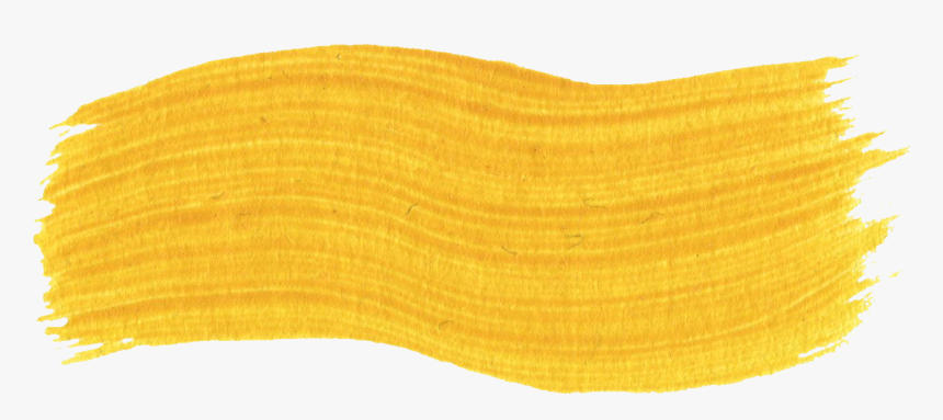 Paint Brush Png Transparent Images - Yellow Paint Strokes Png, Png Download, Free Download