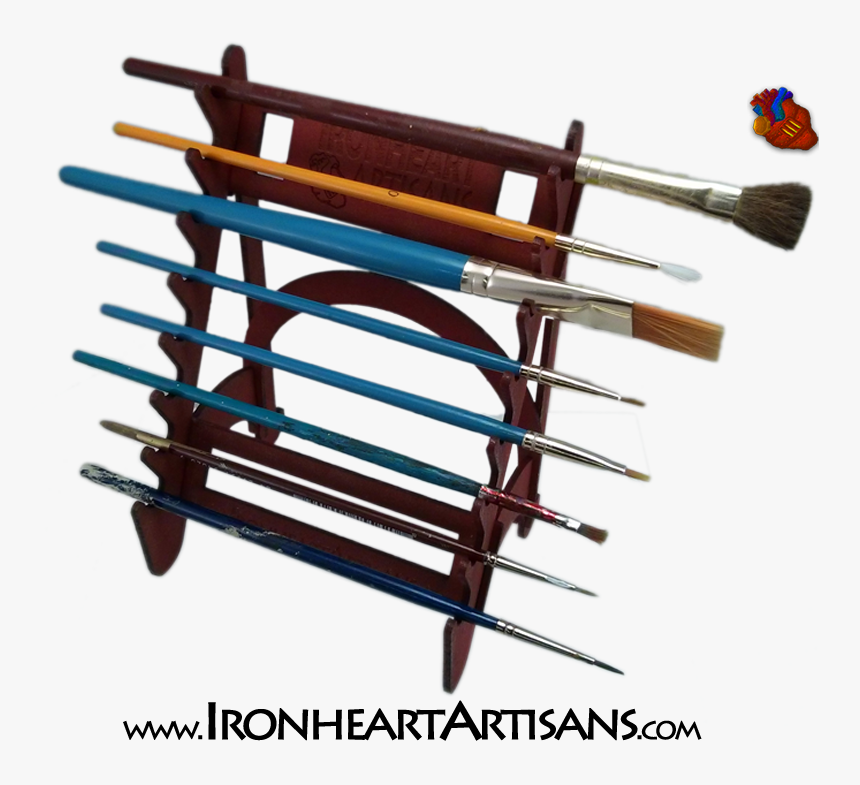 Horizontal Paint Brush Holder, HD Png Download, Free Download