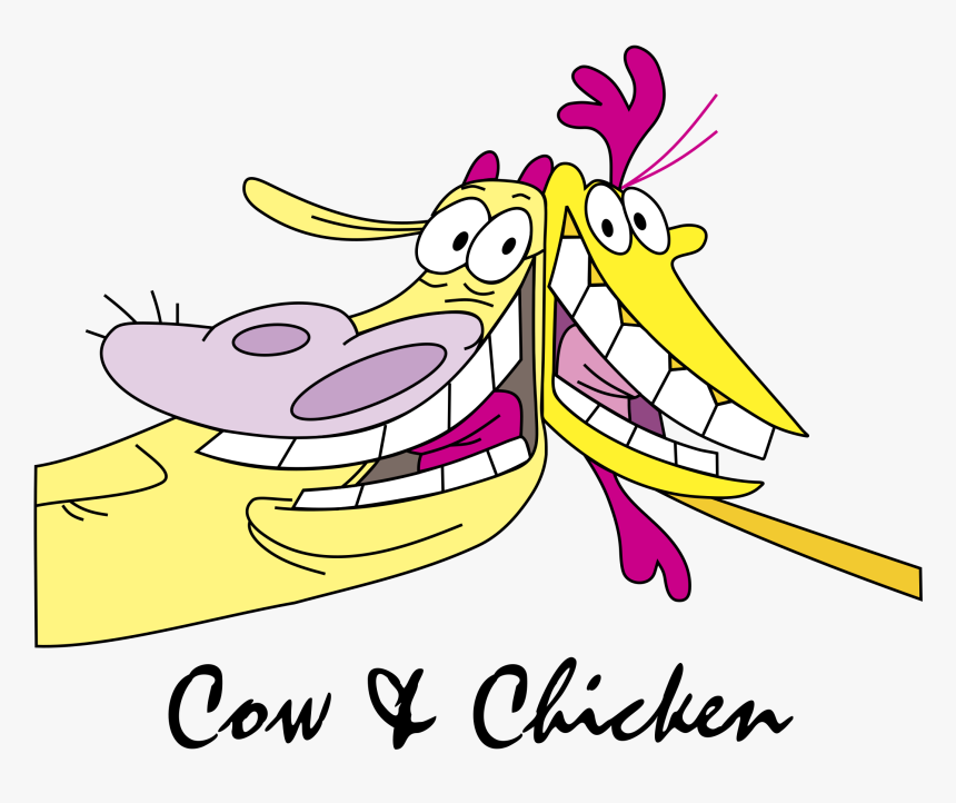 Cow And Chicken Clipart, HD Png Download, Free Download