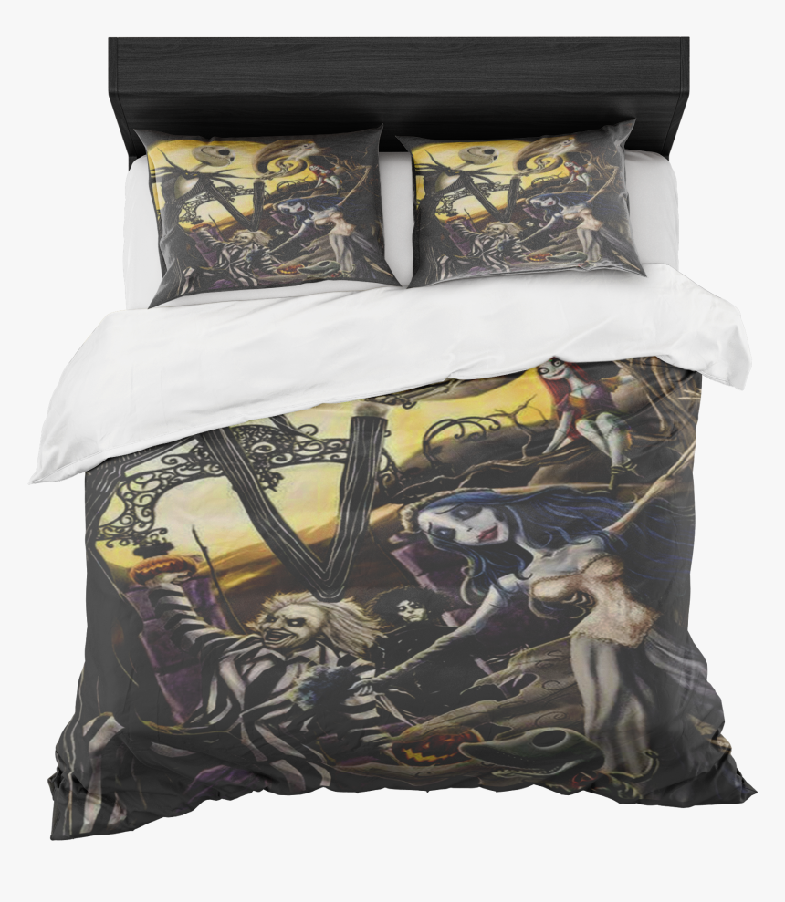 The Nightmare Before Christmas Bedding Set Giinter - Bedding Set Tim Burton, HD Png Download, Free Download