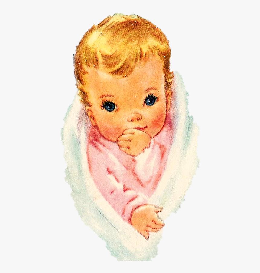 Transparent Blanket Clipart Png - Baby Boy Watercolor Png, Png Download, Free Download