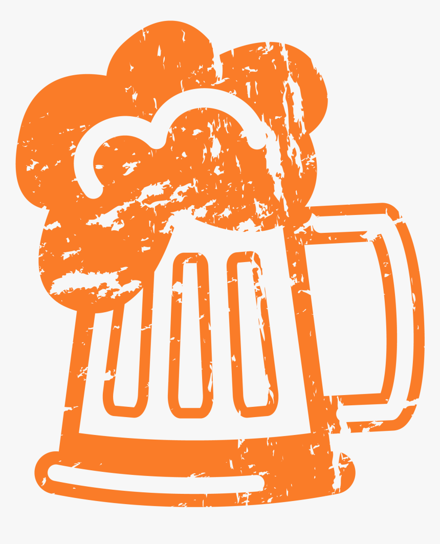 Beer Text With Cartoon Beer Mug B4000 - Beer Mug Cartoon Png, Transparent Png, Free Download