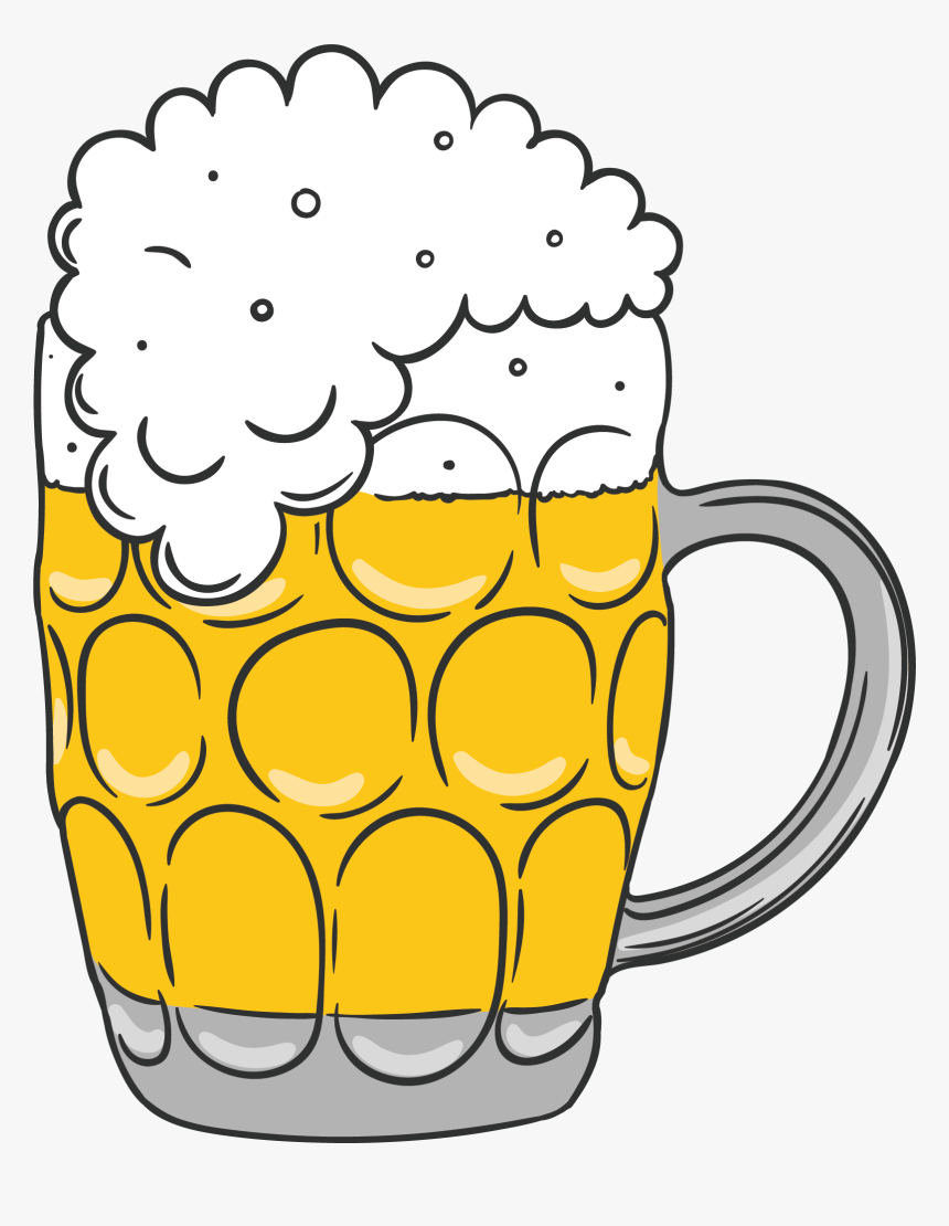 Vector Foam Cartoon Free Clipart Hd Clipart - Cartoon Beer Images Hd, HD Png Download, Free Download