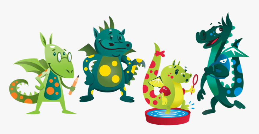 Dragon Clip Friendly - Friendly Dragons, HD Png Download, Free Download