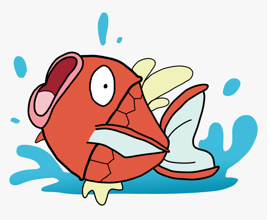 Magikarp Transparent Splash, HD Png Download, Free Download