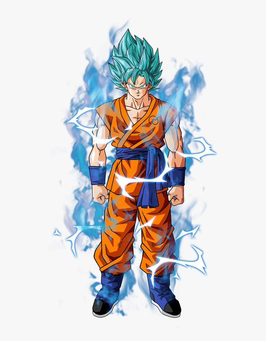 Super Saiyan Blue Goku - Goku Dragon Ball Super Png, Transparent Png, Free Download