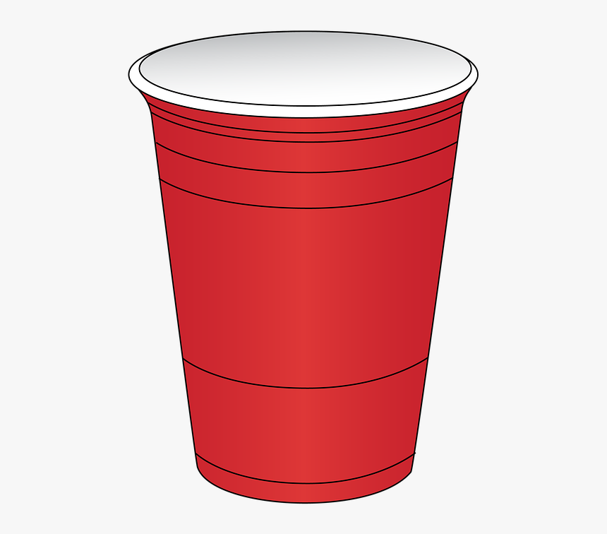 Beer, Pong, Red, Solo, Cup, Plastic, Game, Fun, Party - Red Solo Cup Transparent Background, HD Png Download, Free Download