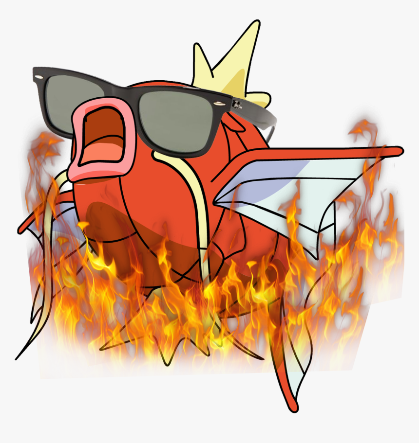 Crystal On Twitter Png Mega Magikarp - Cartoon, Transparent Png, Free Download