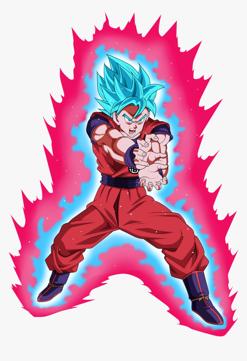 Kaio Ken Png - Goku Super Sayajin Blue Kaioken, Transparent Png, Free Download