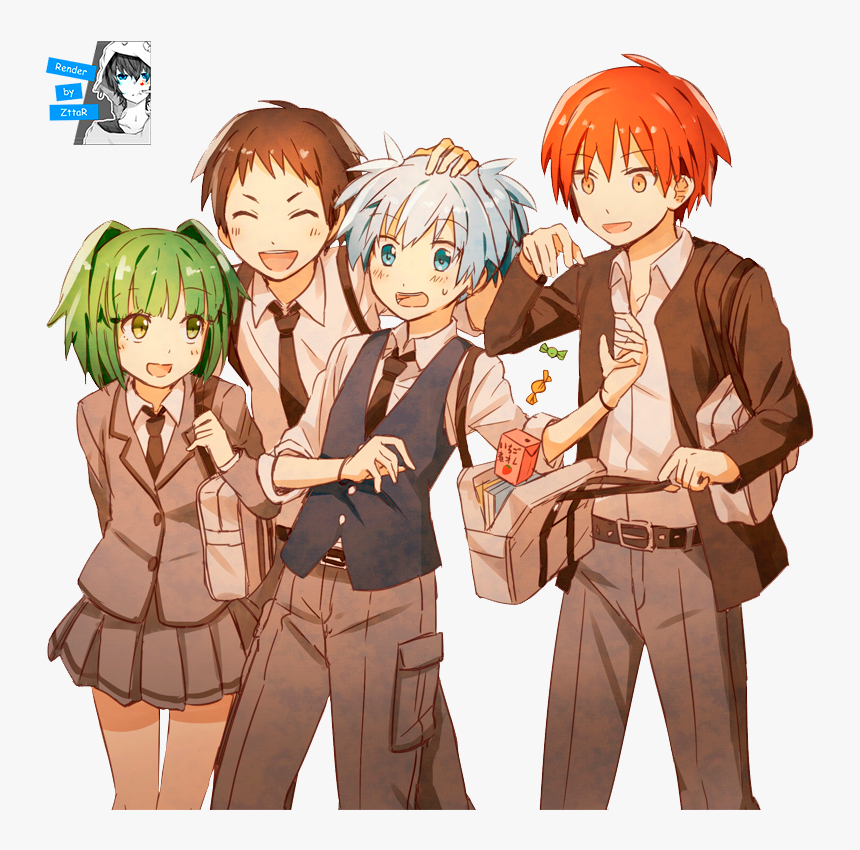 Assassination Classroom Sugino And Nagisa, HD Png Download, Free Download