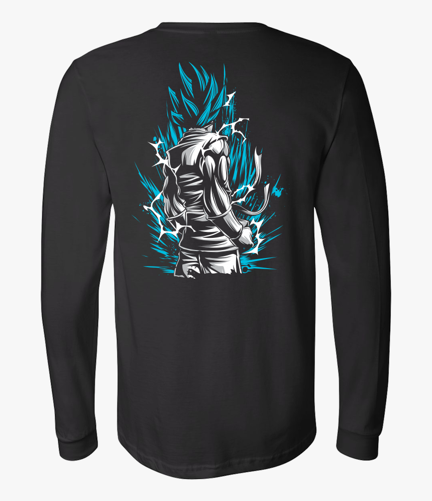 Super Saiyan God Blue Goku Long Sleeve T Shirt - Skins For Senpa Io, HD Png Download, Free Download