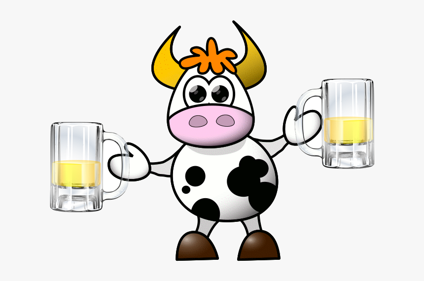 Beer Football Graphic Rr Collections Transparent Png - Cow Cartoon, Png Download, Free Download