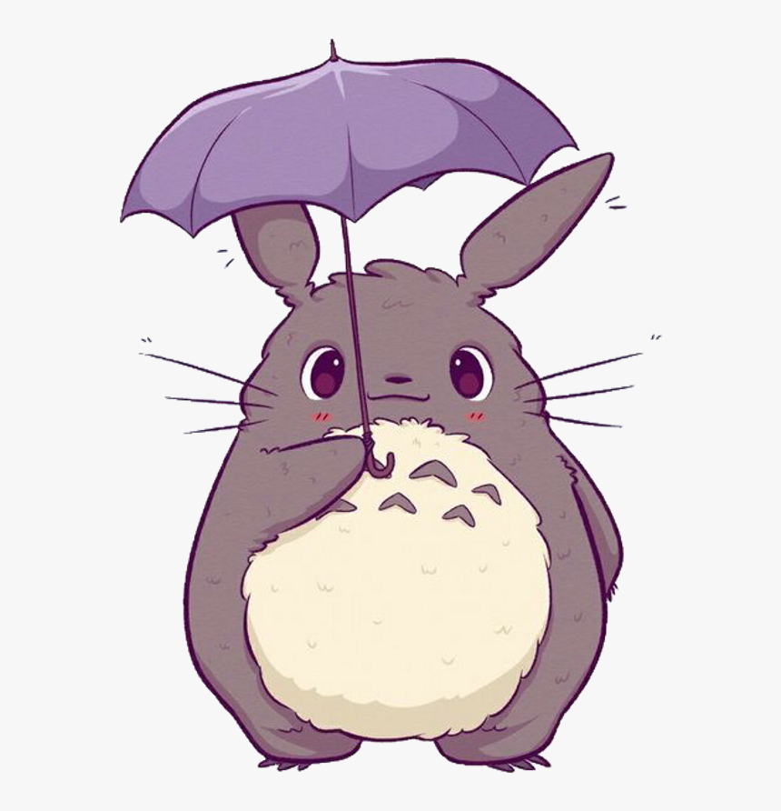 Dibujos De Totoro Kawaii, Hd Png Download - Dibujos De Totoro Kawaii, Transparent Png, Free Download