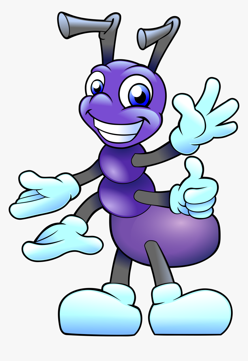 Friendly Purple Ant Clip Arts - Ants Antibodies, HD Png Download, Free Download