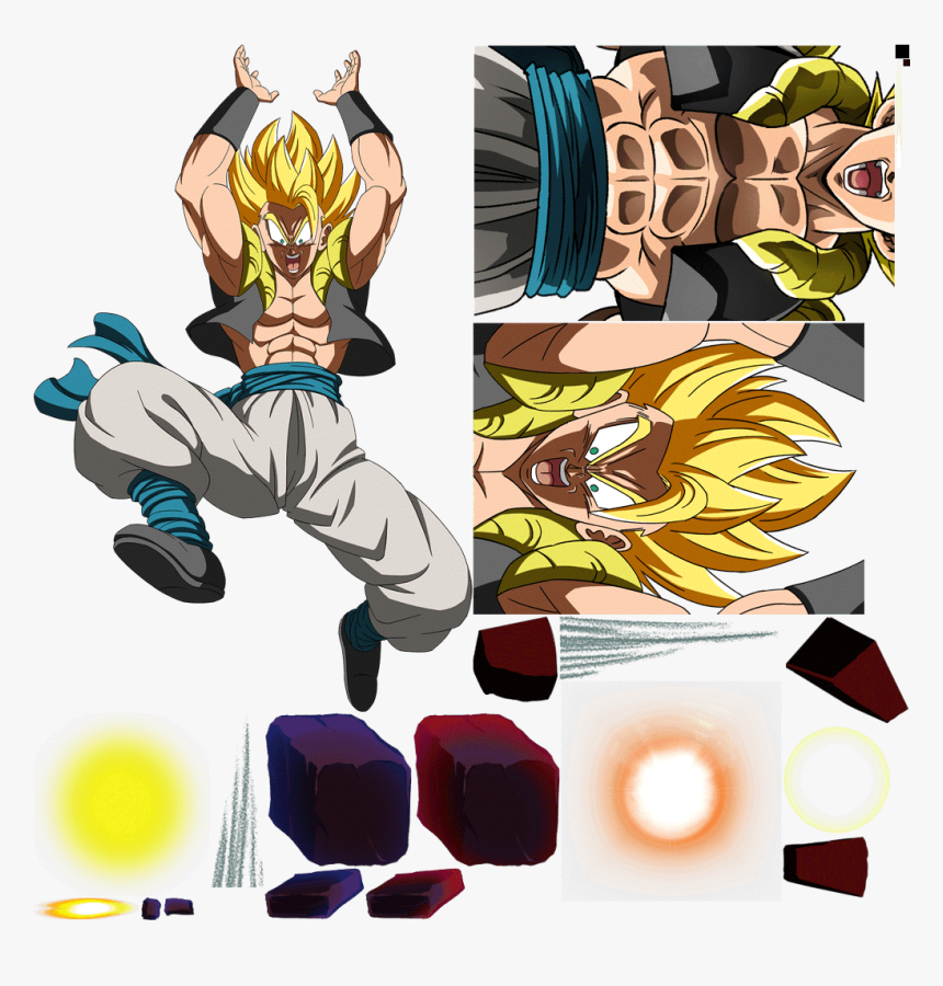 Gogeta Dokkan Assets, HD Png Download, Free Download