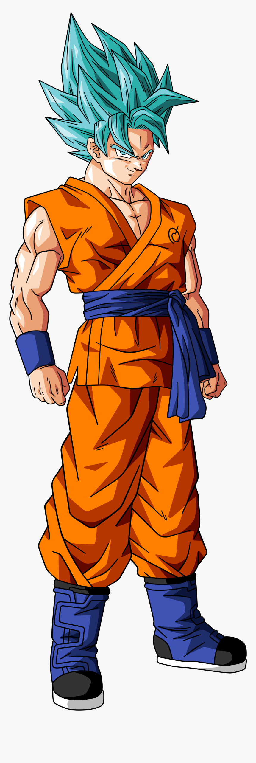 Goku Png Super Saiyan God - Sangoku Super Saiyan 2, Transparent Png, Free Download