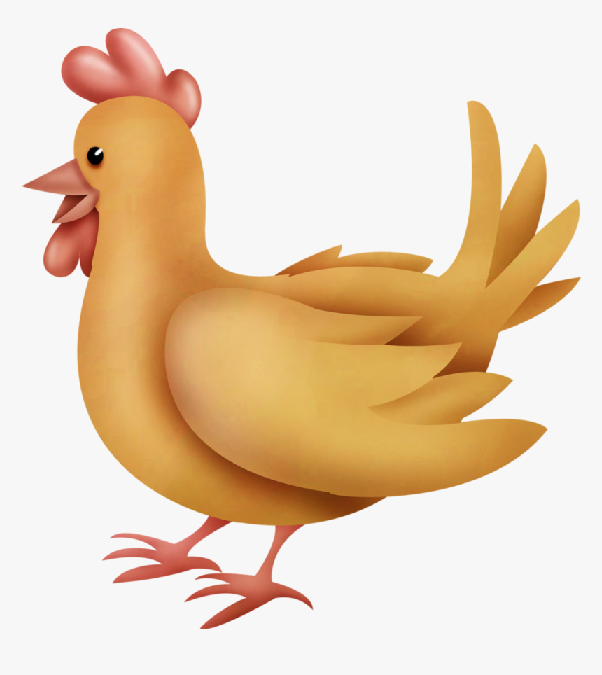 Transparent Background Chicken Clipart - Transparent Png Chicken Cartoon Png, Png Download, Free Download