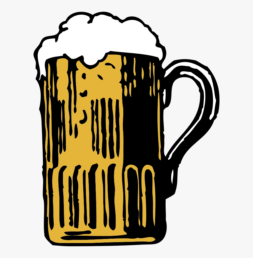 Clipart - Free Vector Beer Mug, HD Png Download, Free Download