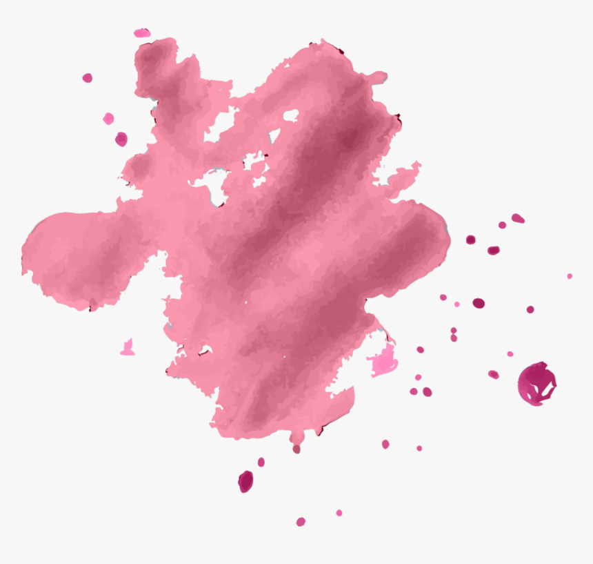 Color Colour Pink Brush Pinkbrush Drip Driping Colordri - Color Splash Brushing Pink, HD Png Download, Free Download