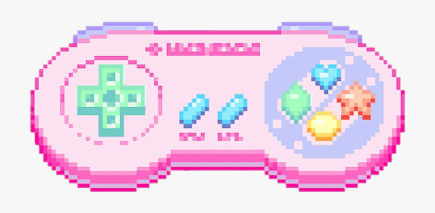 Pastel Game - Kawaii Pixel Art Png, Transparent Png, Free Download