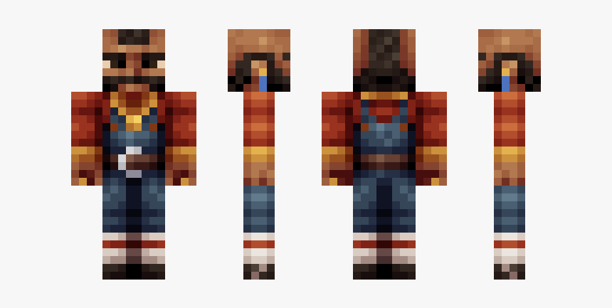 Minecraft Pe Demoman Skin, HD Png Download, Free Download