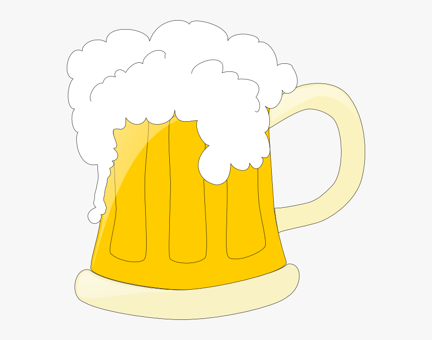 Beer Cartoon Black Background, HD Png Download, Free Download