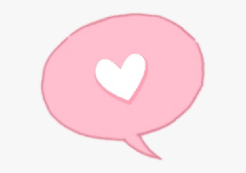 Stickers Transparent Aesthetic Cute Kawaii Mochi Soft - Heart, HD Png Download, Free Download
