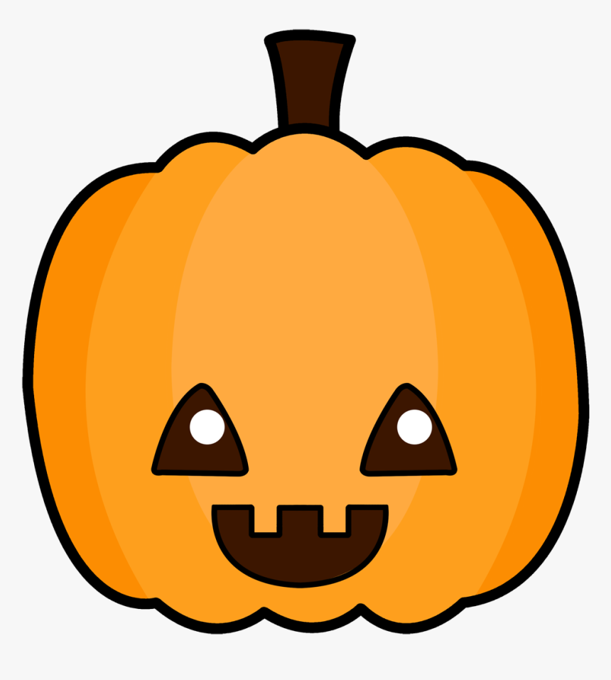 Kawaii Pumpkin Png - Cute Pumpkin Clipart Transparent Background, Png Download, Free Download