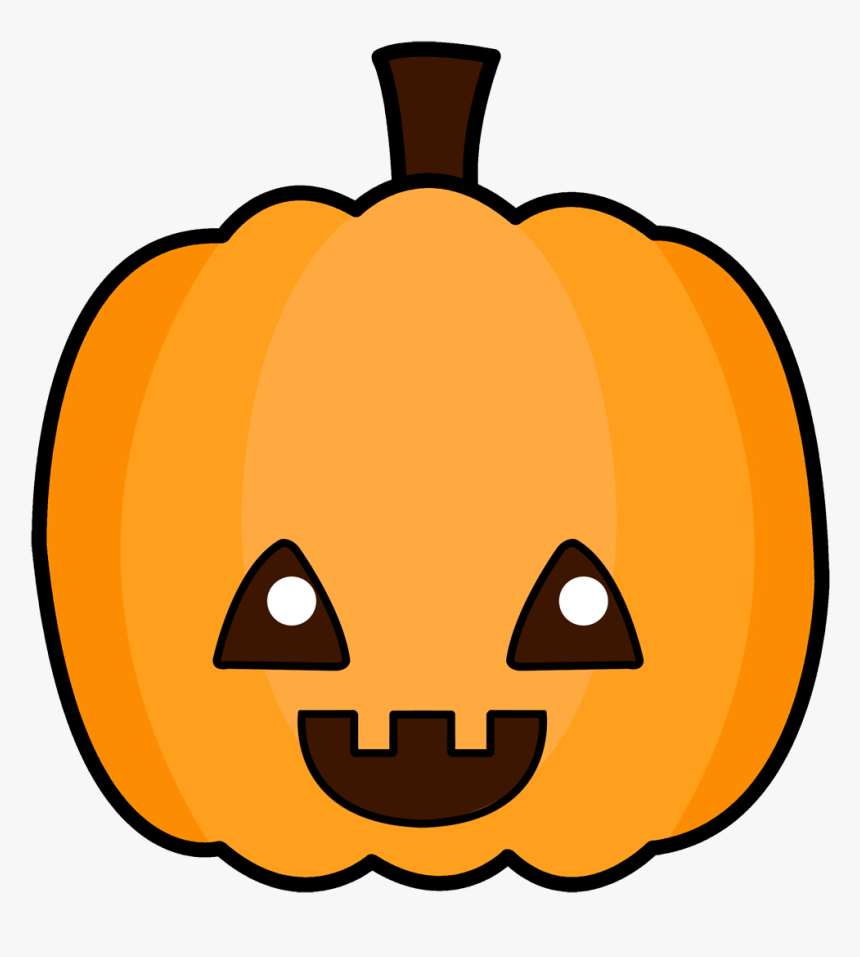 Kawaii Pumpkin Png - Cute Pumpkin Clipart Transparent Background, Png Downl...